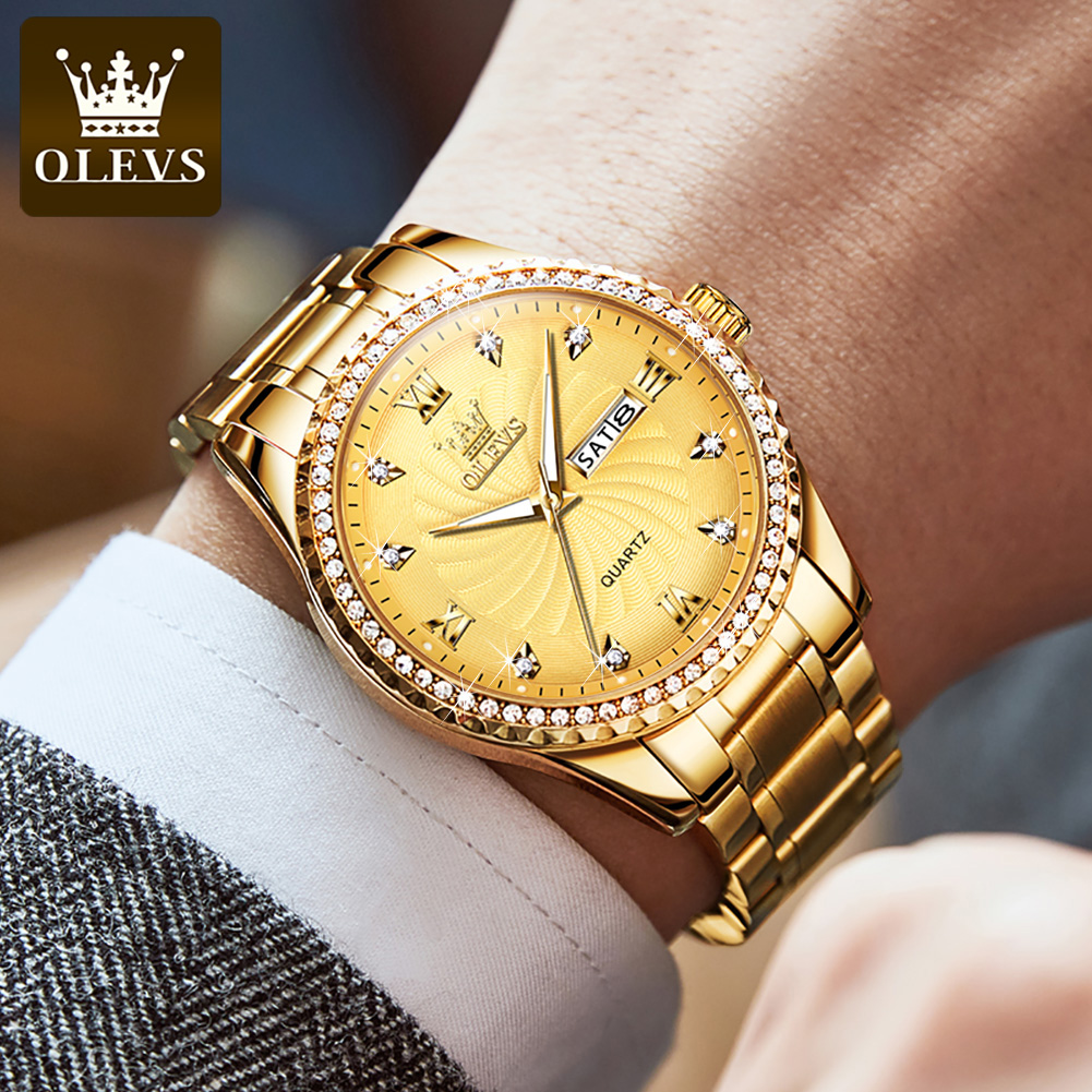 OLEVS 5565 Luxury Brand Quartz - Luxury Watch Magazine 评论和价格