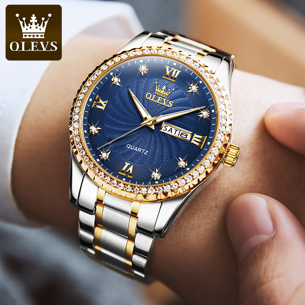 OLEVS 5565 Luxury Brand Quartz - Luxury Watch Magazine 评论和价格