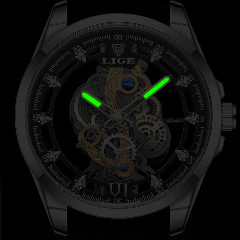 LIGE Fashion Top Luxury Men's  - Luxury Watch Maker 评论和价格