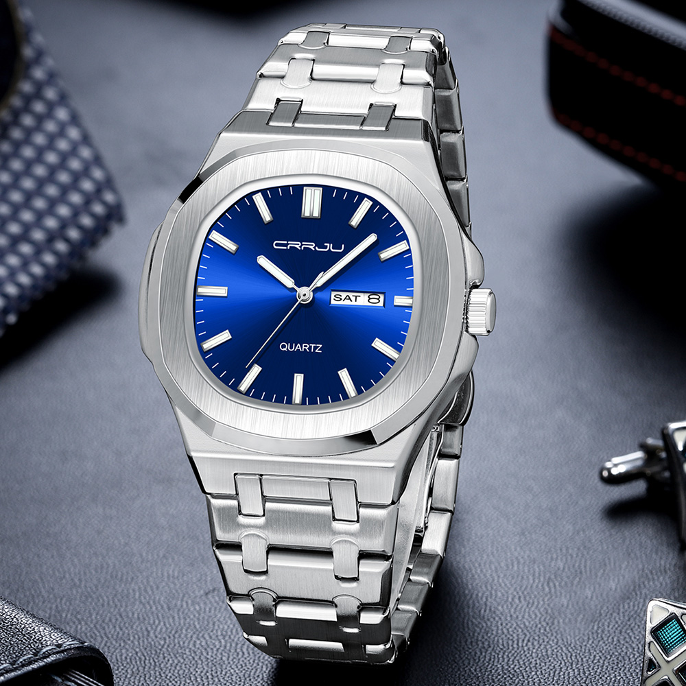 CRRJU 5039 Top Brand Men's Qua - Luxury Watch Top 10 评论和价格