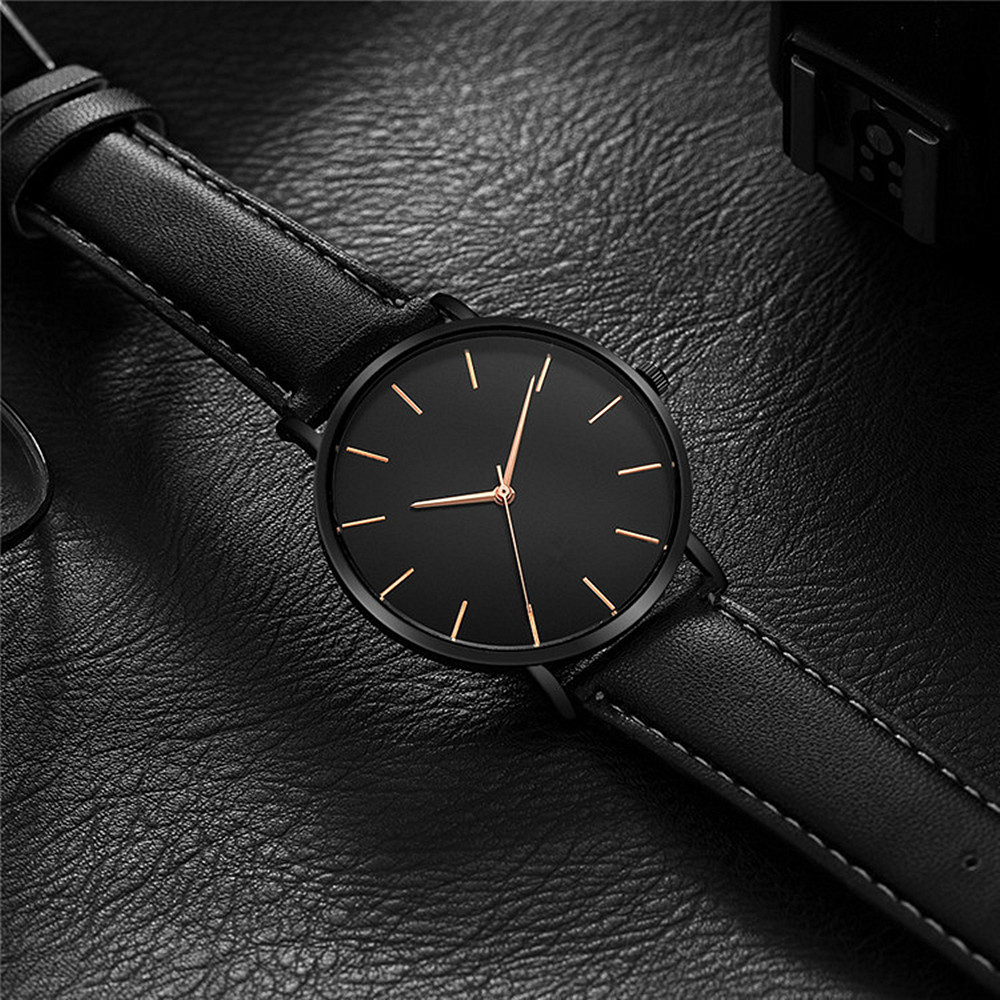 Simple Style Analog Quartz Men - Luxury Watch Maker 评论和价格