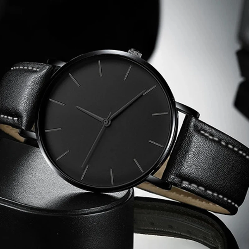 Simple Style Analog Quartz Men - Luxury Watch Maker 评论和价格