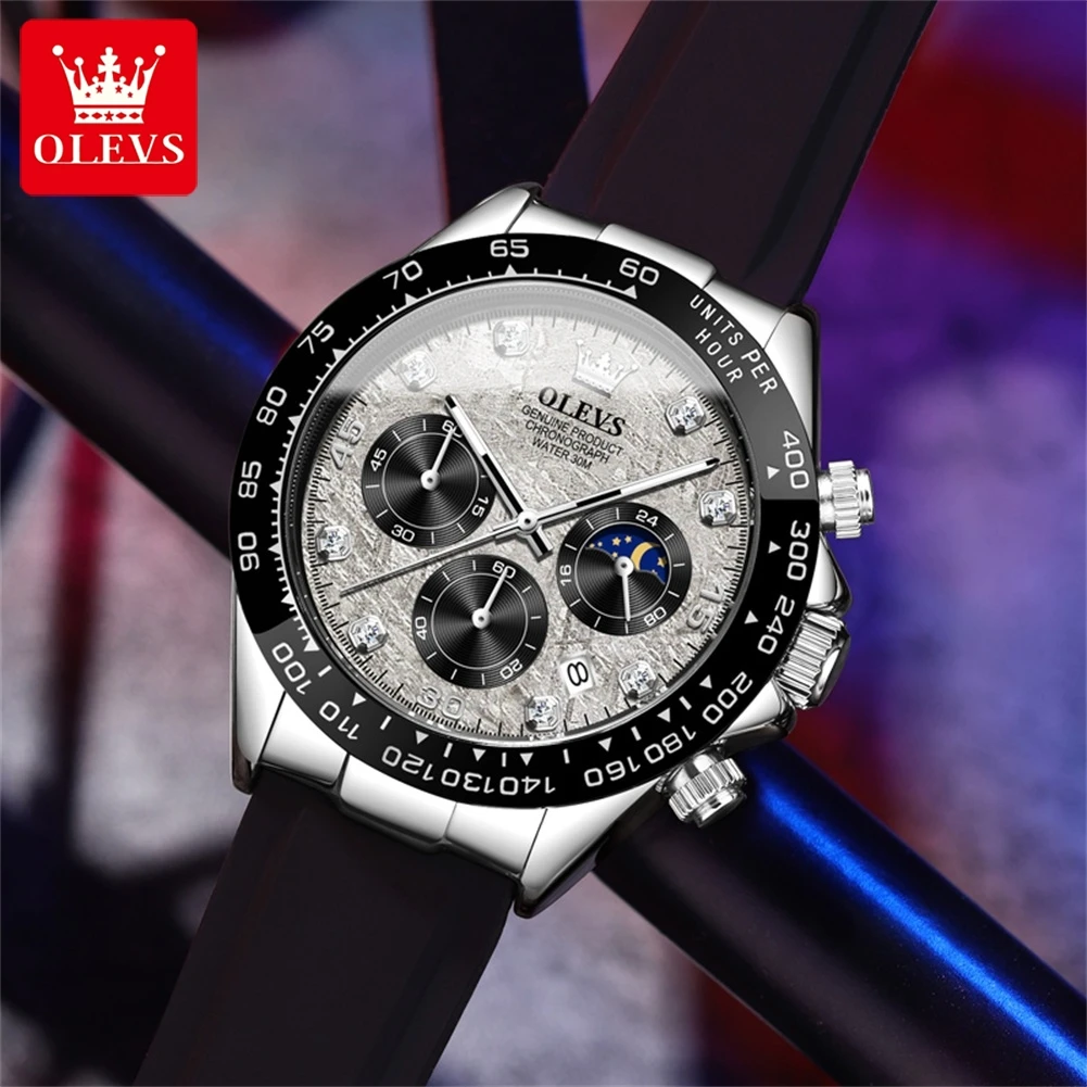 OLEVS 2875 Men's Watches Chron - Luxury Watch Maker 评论和价格